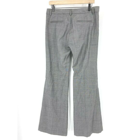 Nili Lotan Pants Irene Wool Plaid Flare - Picture 5 of 7